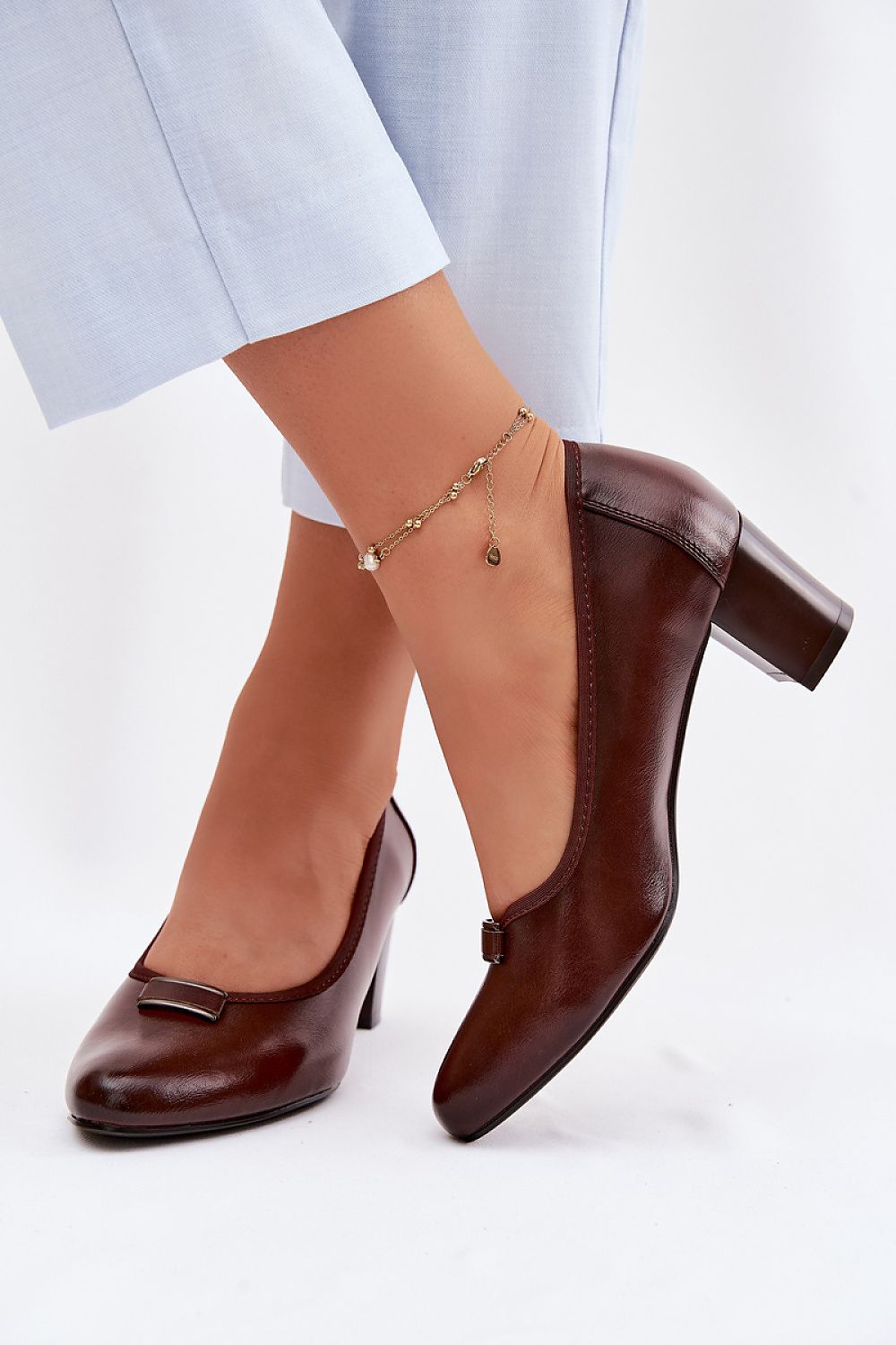  Lodičky na sloupku model 227172 Step in style 