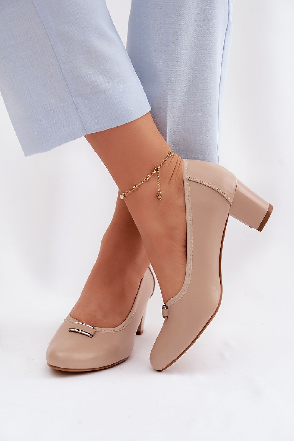  Lodičky na sloupku model 227173 Step in style 