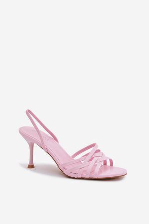  Sandály na podpatku  model 227436 Step in style 
