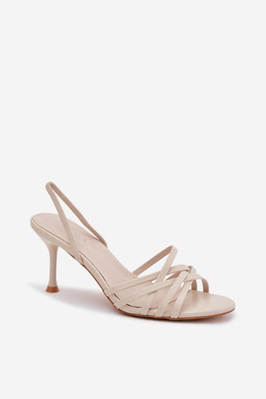  Sandály na podpatku  model 227438 Step in style 