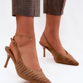 Sandály na podpatku  model 227440 Step in style 