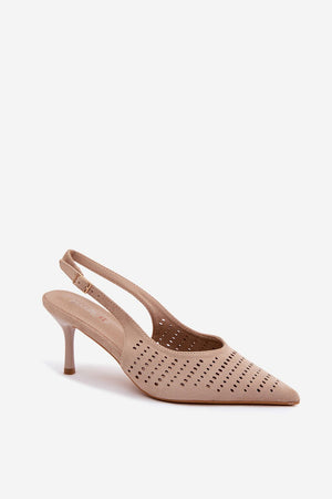  Sandály na podpatku  model 227441 Step in style 