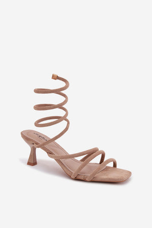  Sandály na podpatku  model 227452 Step in style 
