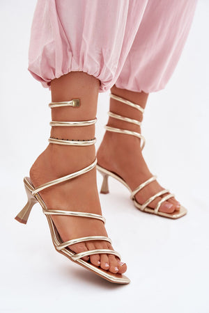  Sandály na podpatku  model 227453 Step in style 