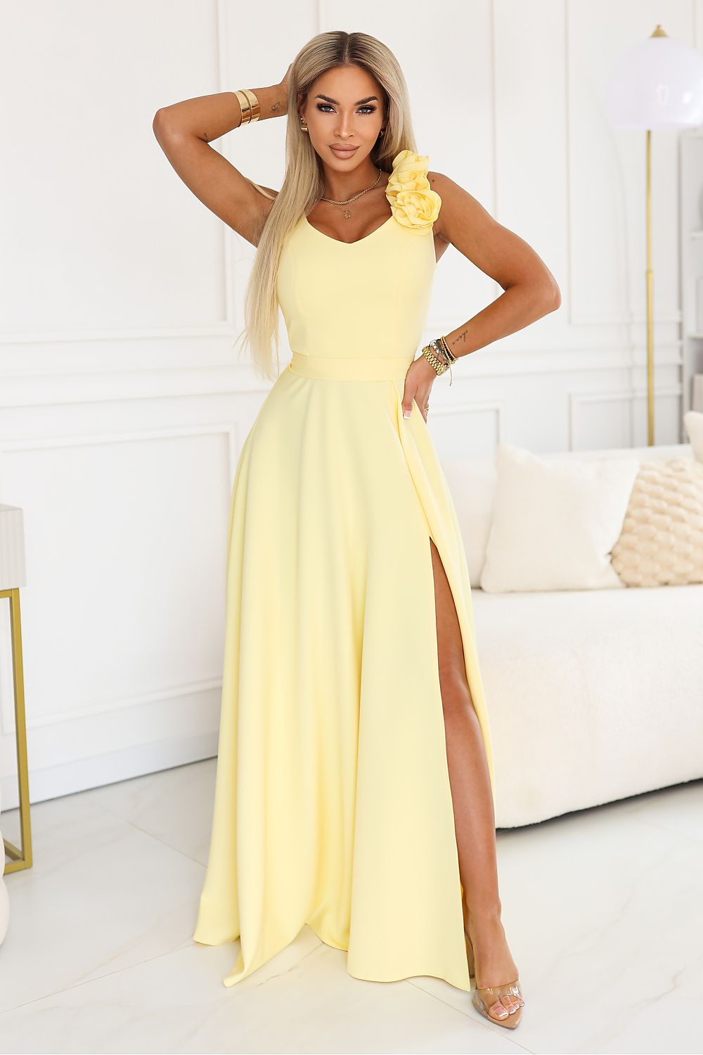  Dlouhé šaty  model 227708 Numoco 