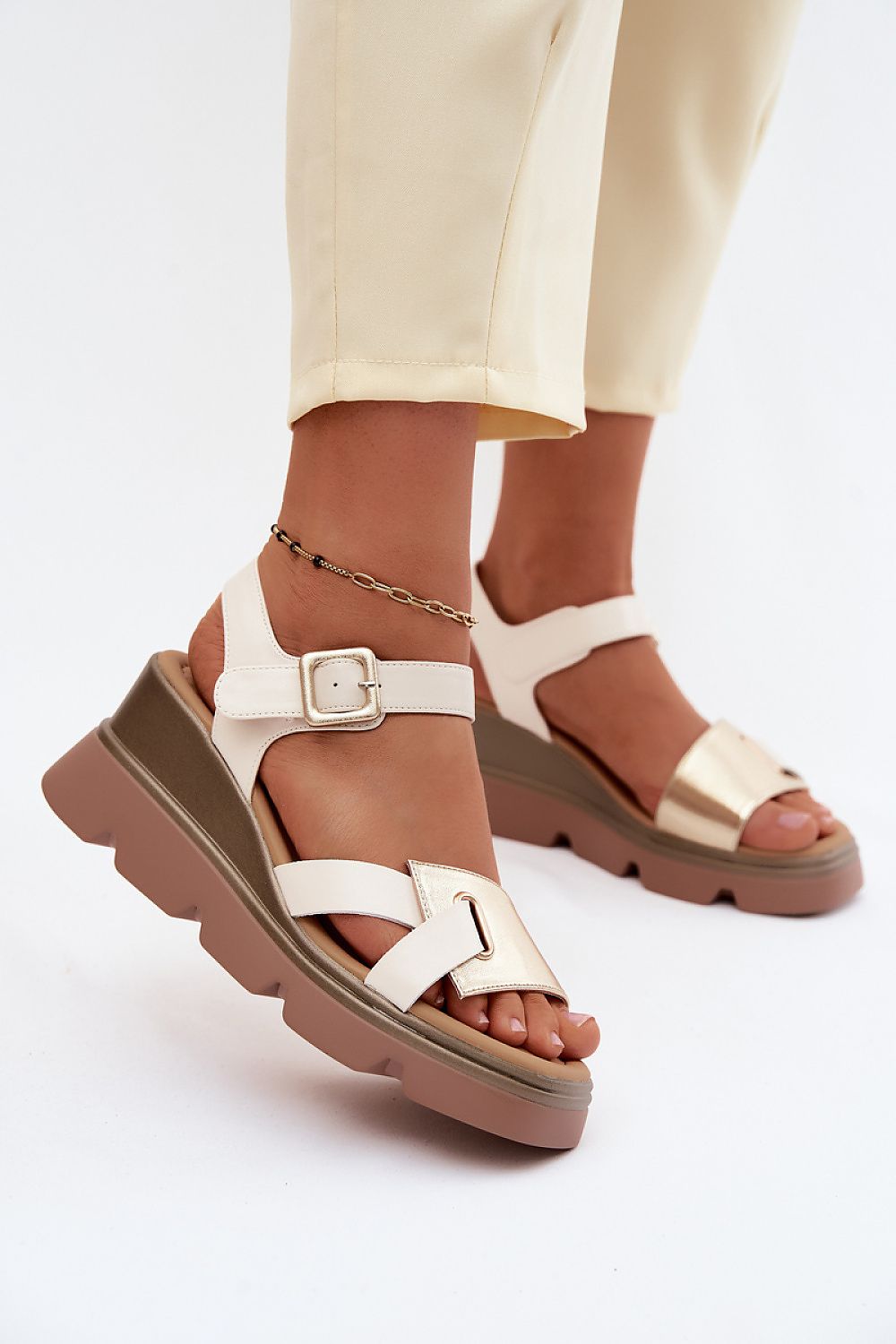  Bota na klínech  model 227899 Step in style 