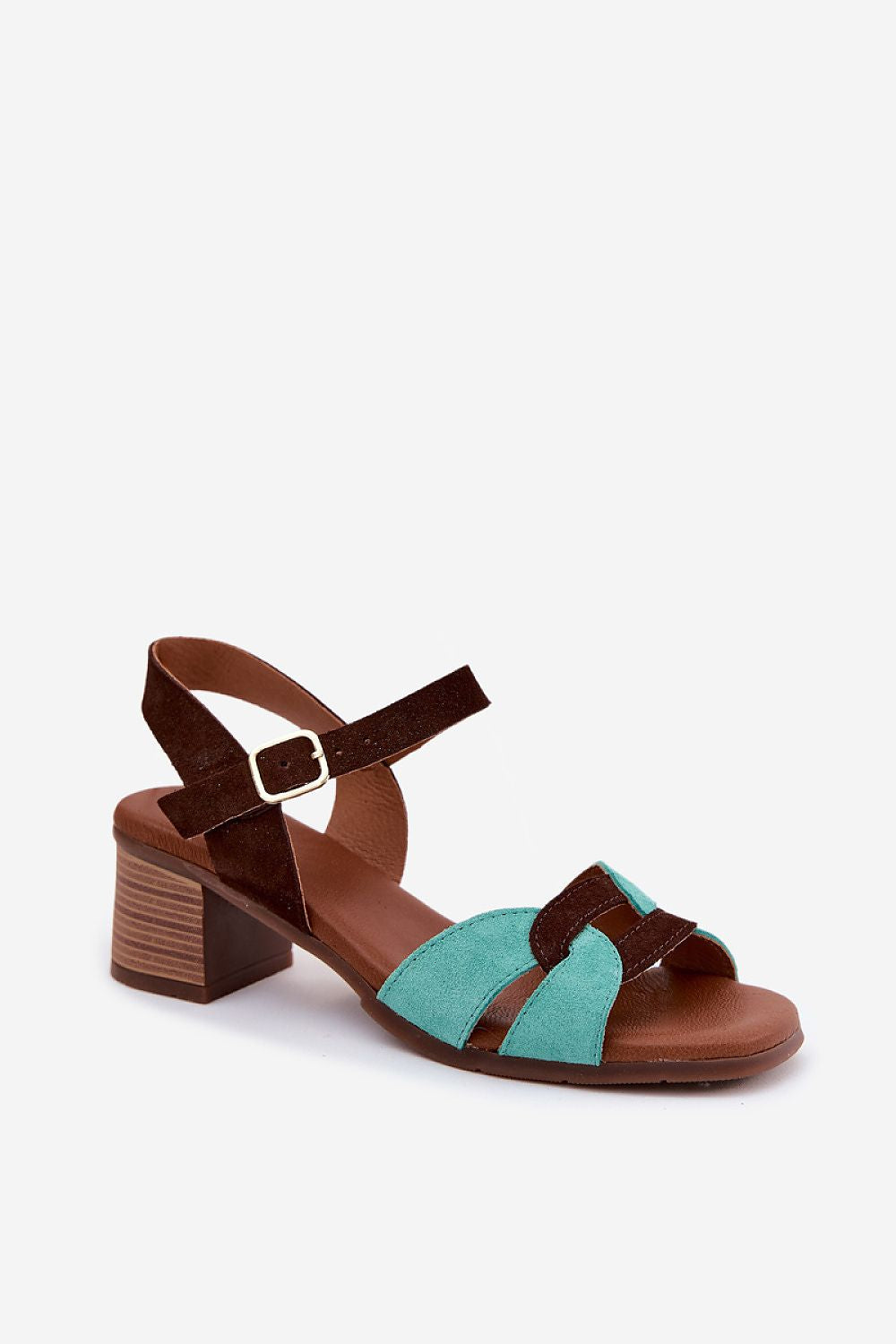  Sandály na podpatku  model 227911 Step in style 