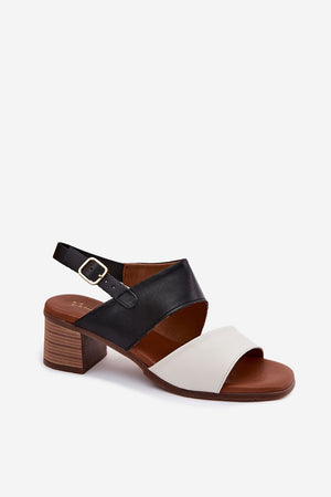  Sandály na podpatku  model 227912 Step in style 