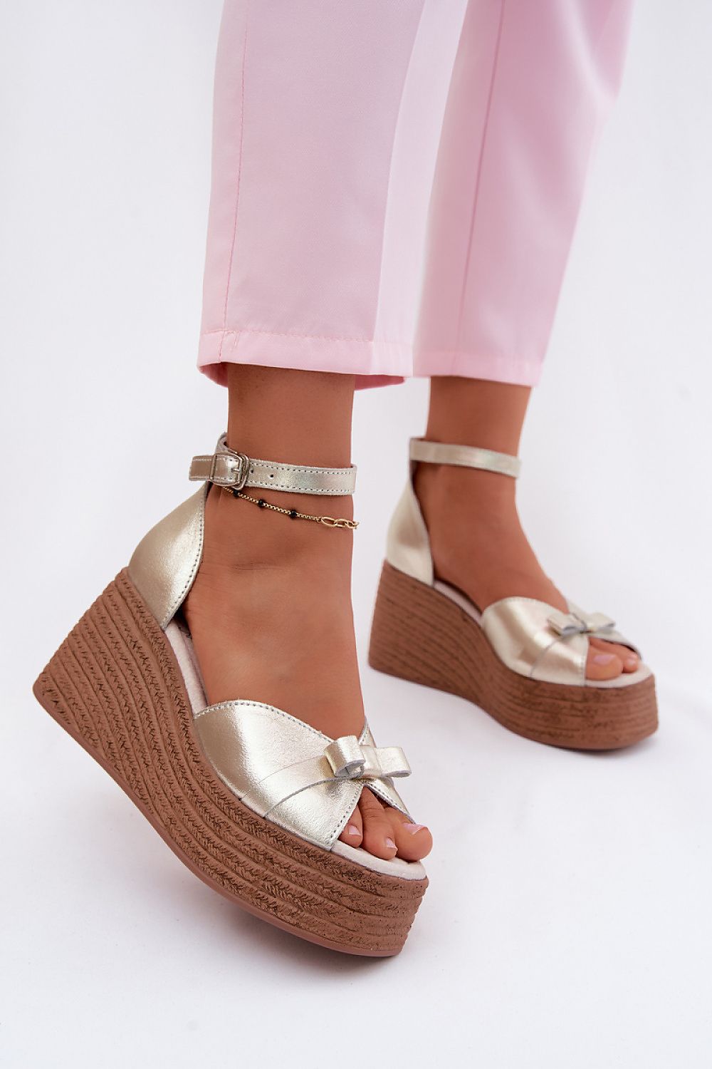  Bota na klínech  model 227916 Step in style 