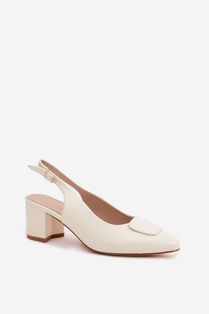  Sandály na podpatku  model 227920 Step in style 