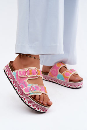  Klapky na platformě model 227934 Step in style 