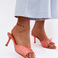  Klapky na podpatku model 227938 Step in style 