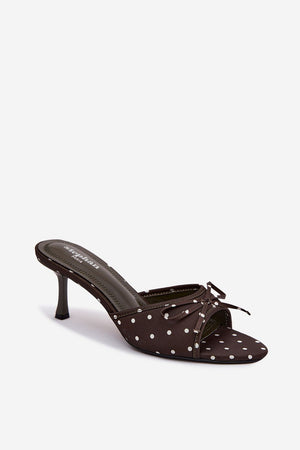  Klapky na podpatku model 227939 Step in style 