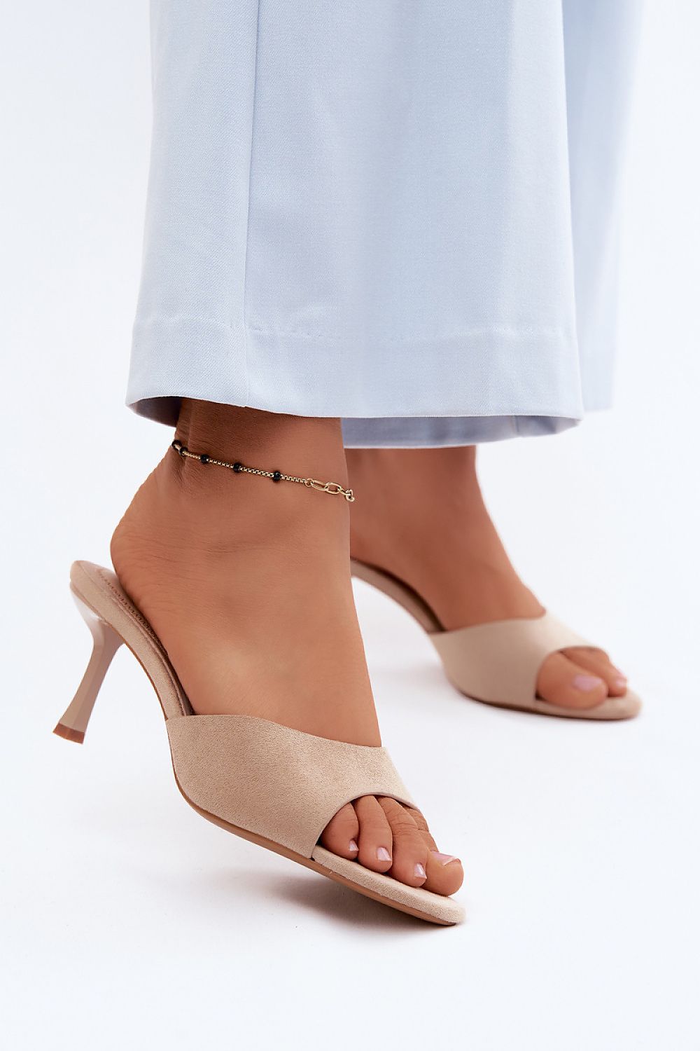  Klapky na podpatku model 227940 Step in style 