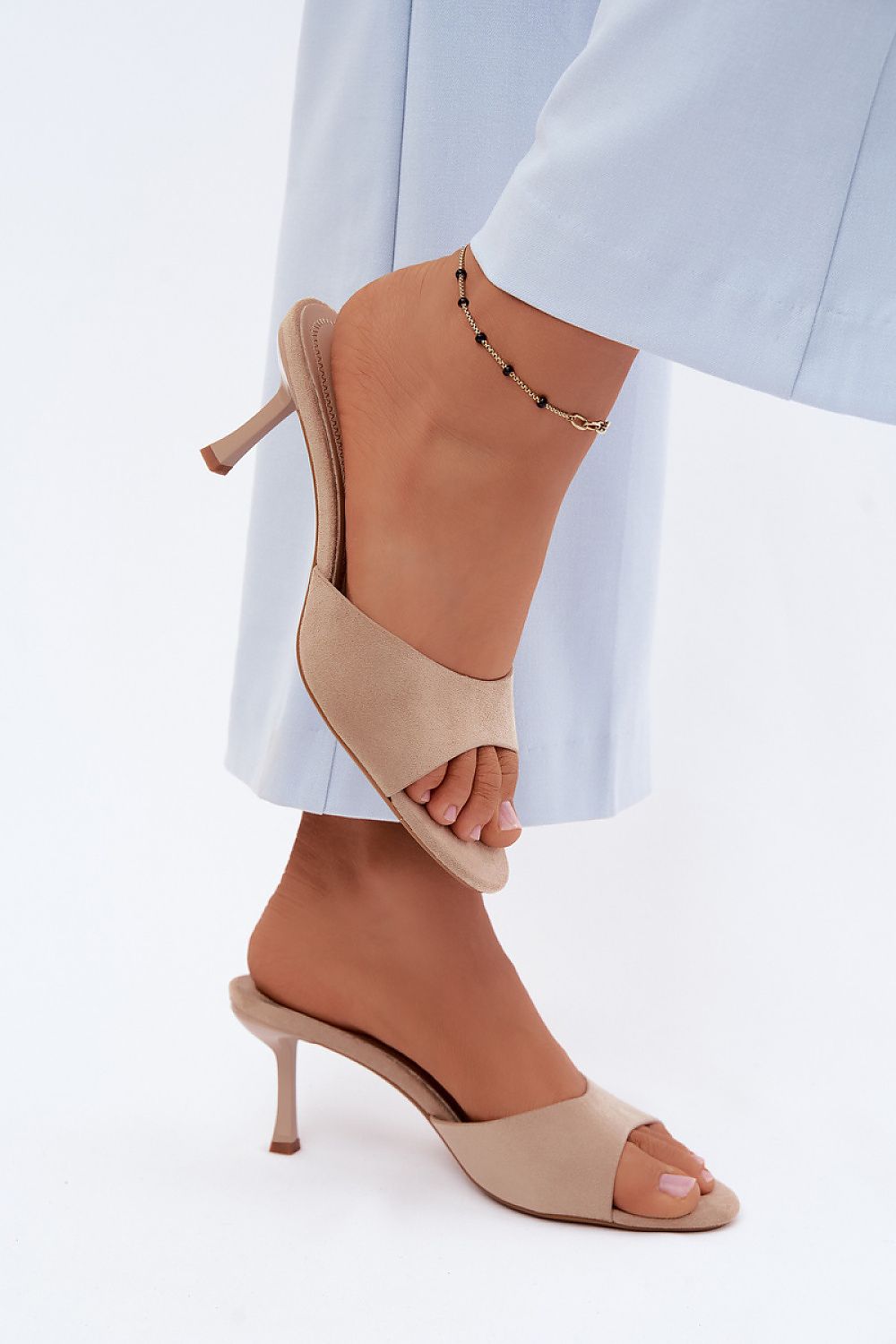  Klapky na podpatku model 227940 Step in style 