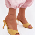  Klapky na podpatku model 227941 Step in style 
