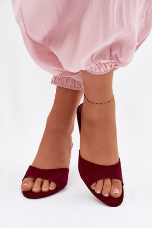  Klapky na podpatku model 227943 Step in style 