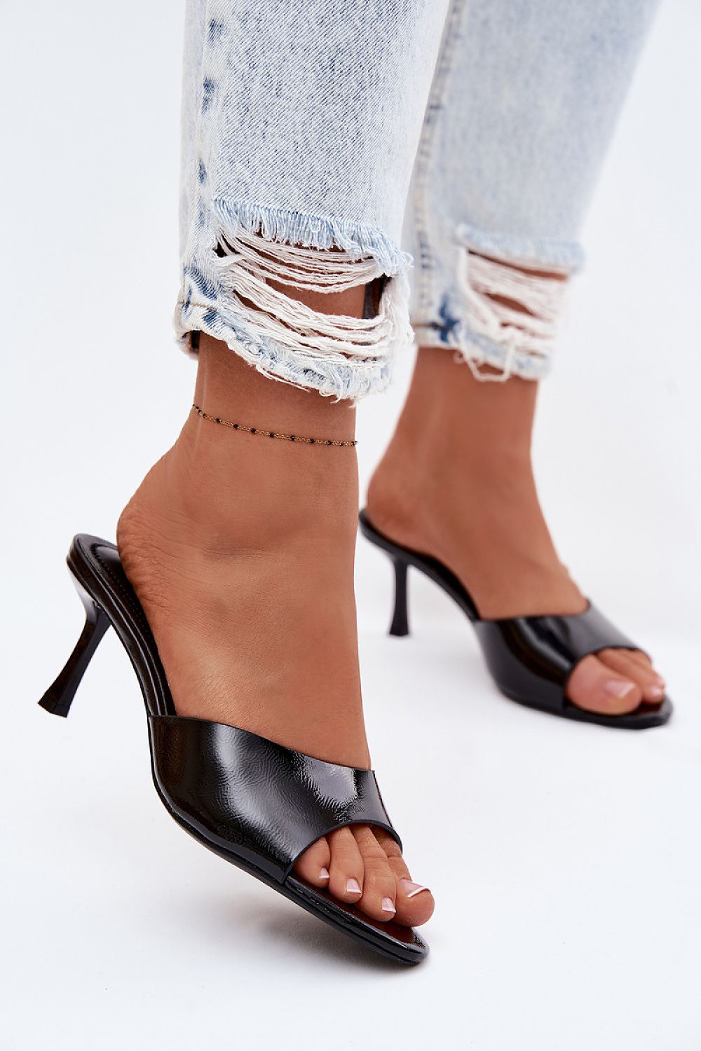  Klapky na podpatku model 227945 Step in style 