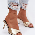  Klapky na podpatku model 227946 Step in style 