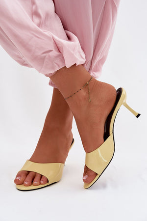  Klapky na podpatku model 227949 Step in style 