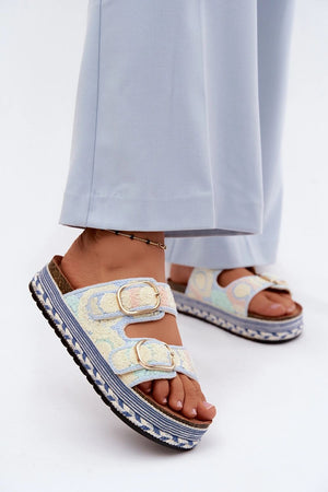  Klapky na platformě model 227933 Step in style 