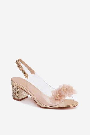  Sandály na podpatku  model 228104 Step in style 