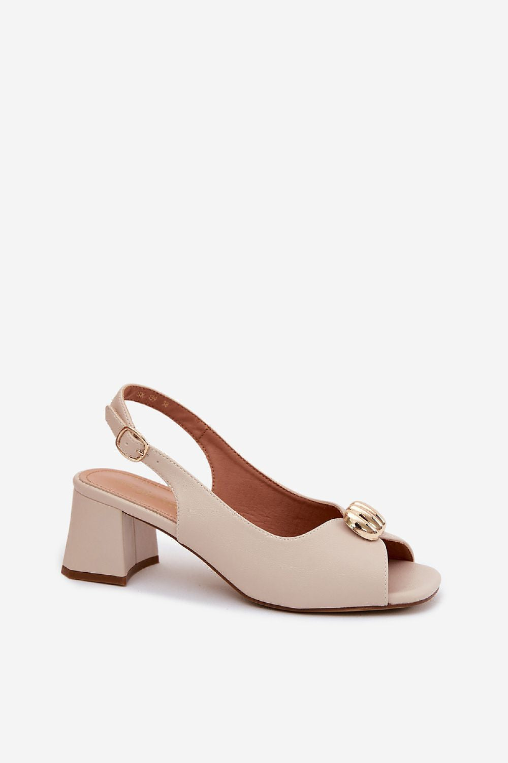  Sandály na podpatku  model 228110 Step in style 