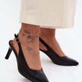  Sandály na podpatku  model 228111 Step in style 