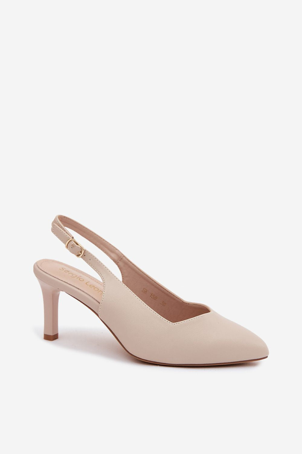  Sandály na podpatku  model 228112 Step in style 
