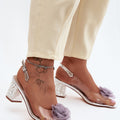  Sandály na podpatku  model 228120 Step in style 