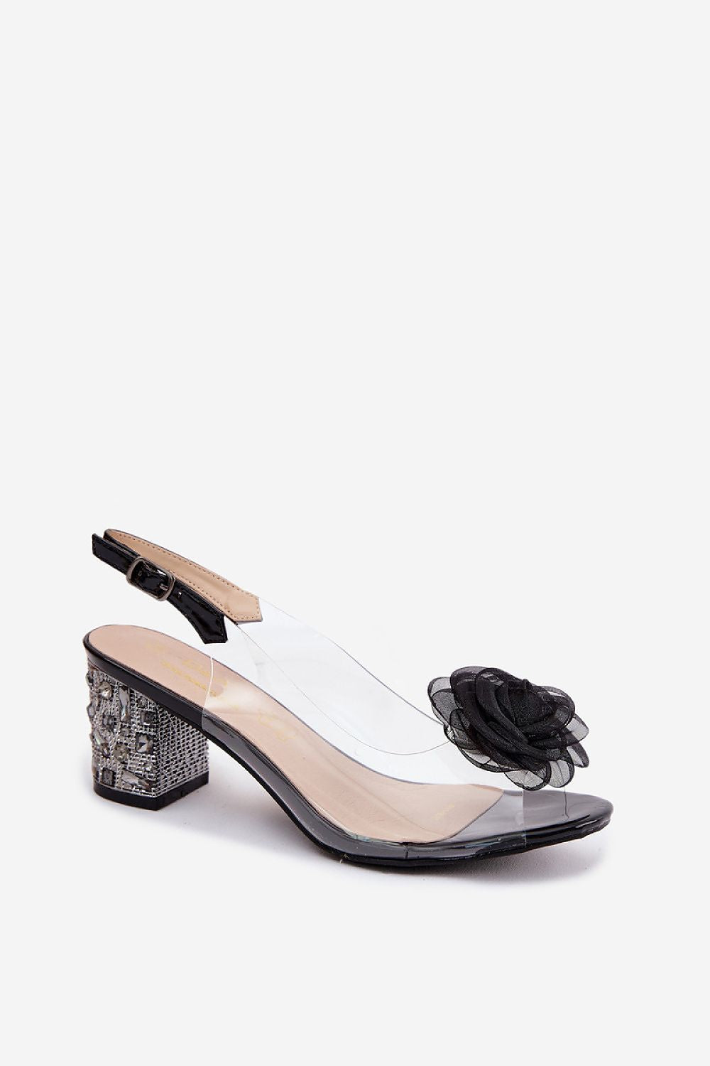  Sandály na podpatku  model 228121 Step in style 