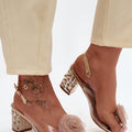  Sandály na podpatku  model 228122 Step in style 