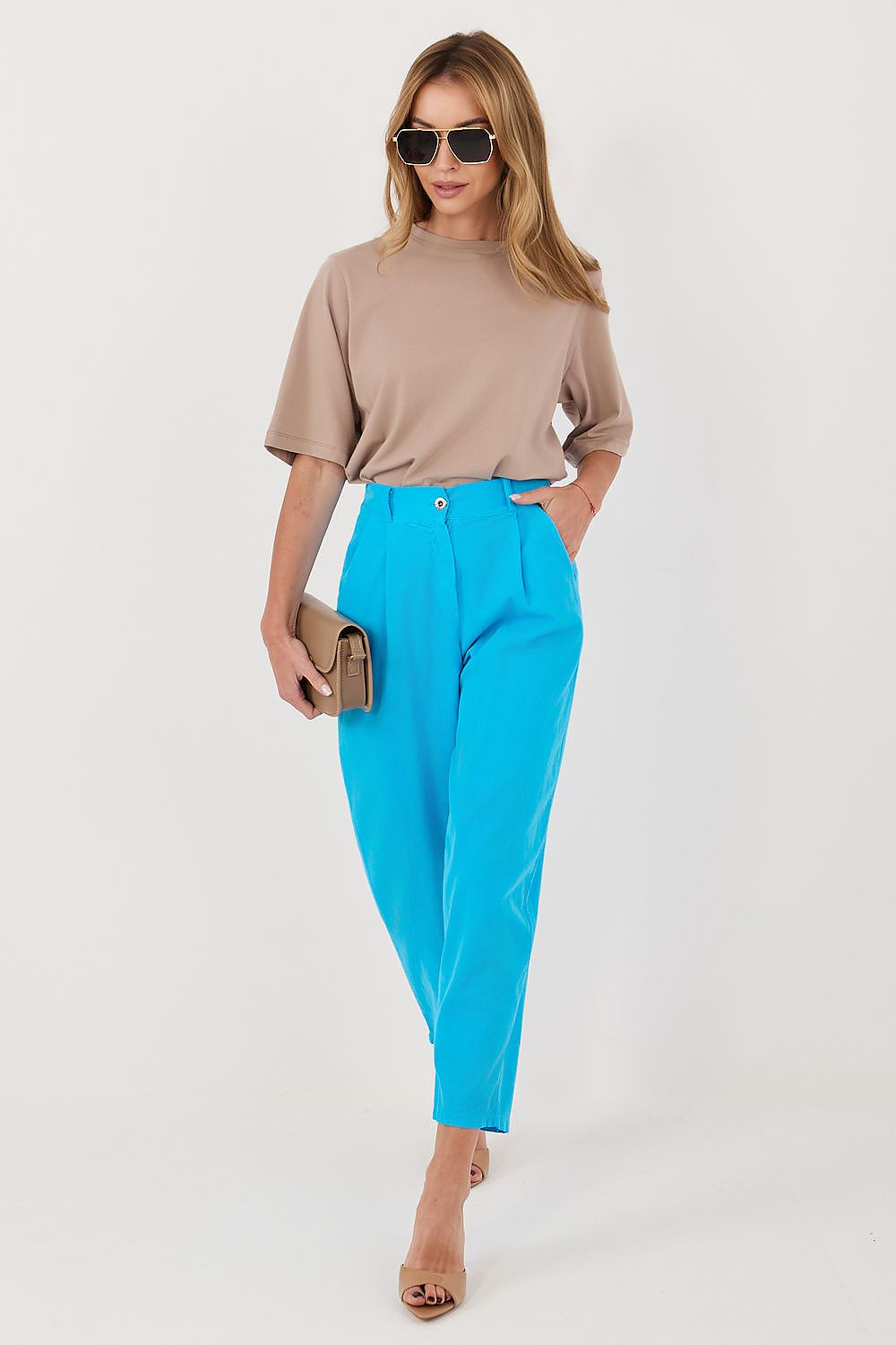  Kordové kalhoty model 228357 Rue Paris 