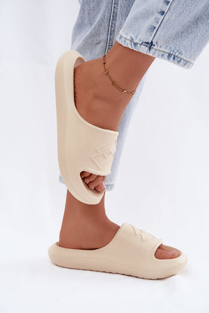 Klapky na platformě model 228367 Step in style 