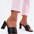  Klapky na podpatku model 228371 Step in style 