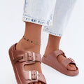  Klapky na platformě model 228373 Step in style 