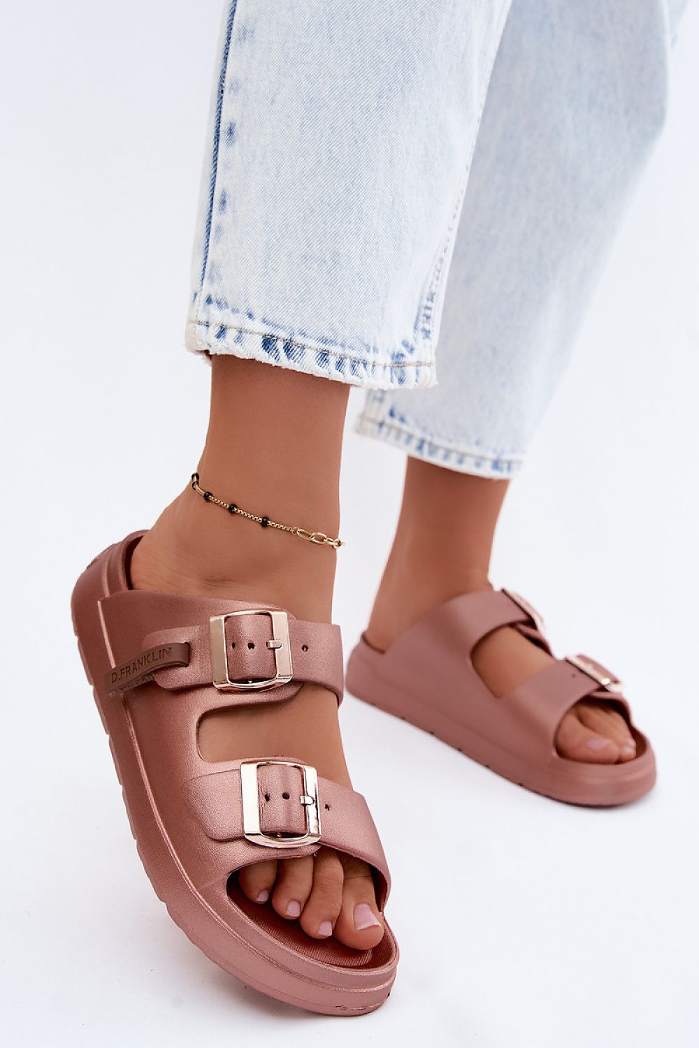  Klapky na platformě model 228373 Step in style 