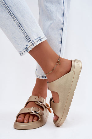  Klapky na platformě model 228374 Step in style 