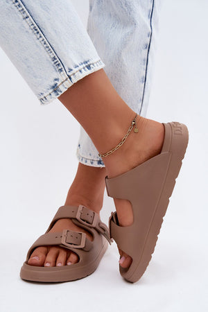  Klapky na platformě model 228376 Step in style 