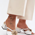  Klapky na podpatku model 228379 Step in style 