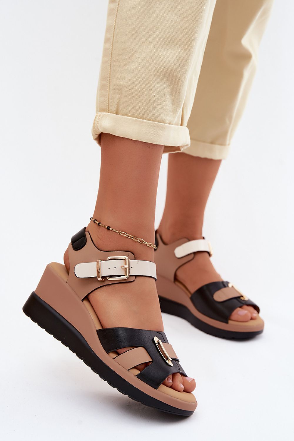  Bota na klínech  model 228391 Step in style 