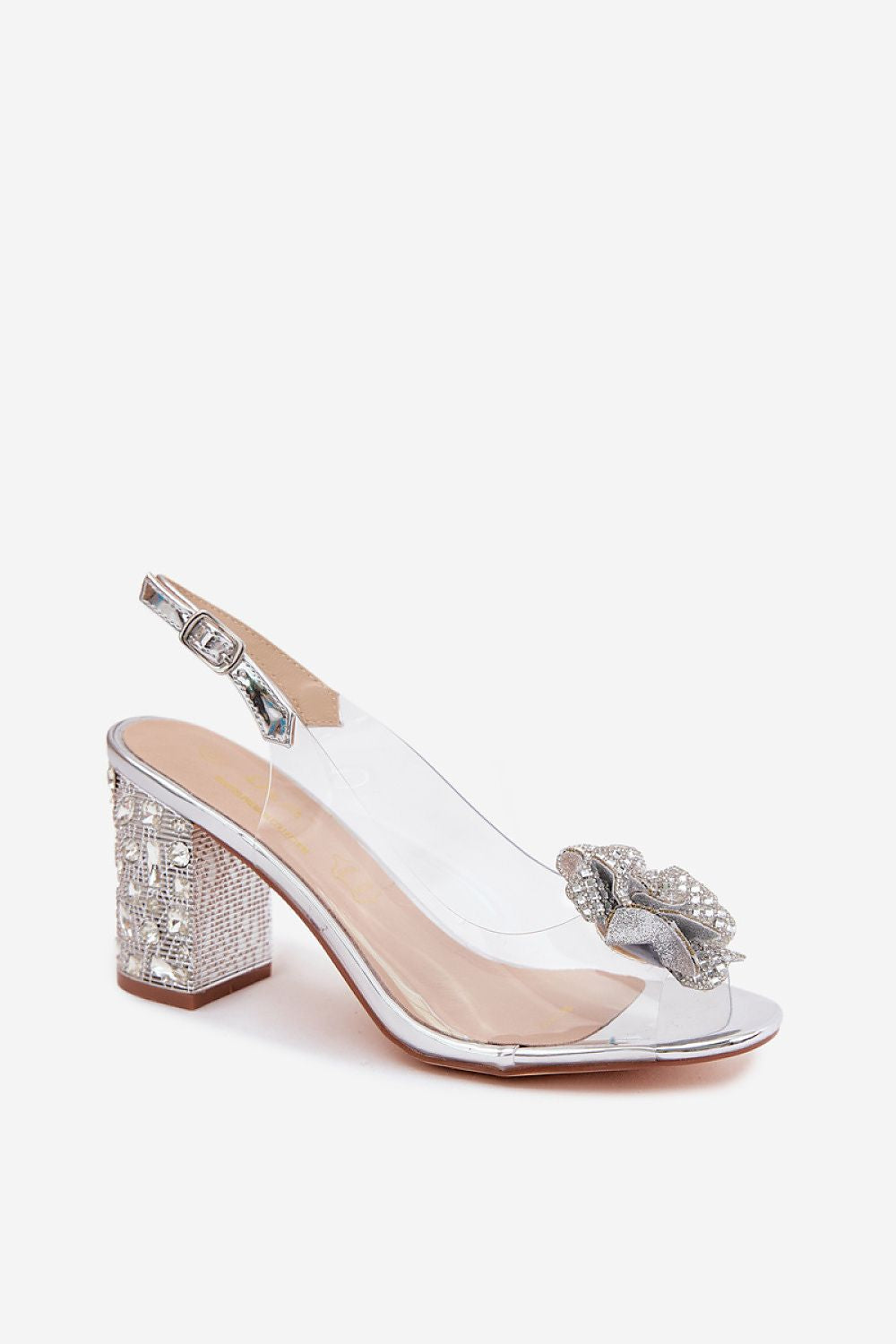  Sandály na podpatku  model 228403 Step in style 