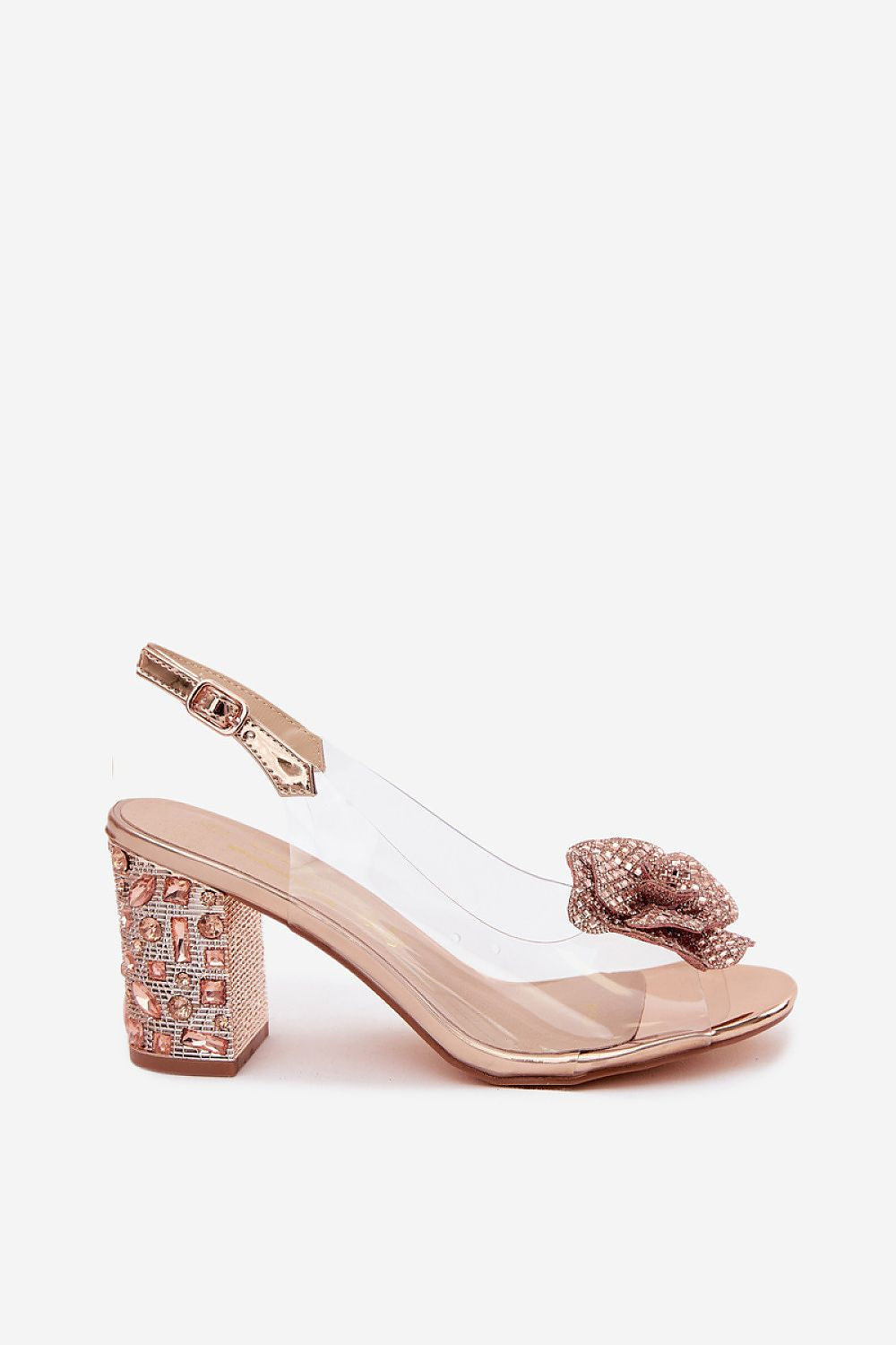  Sandály na podpatku  model 228405 Step in style 