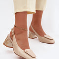  Lodičky na sloupku model 228407 Step in style 