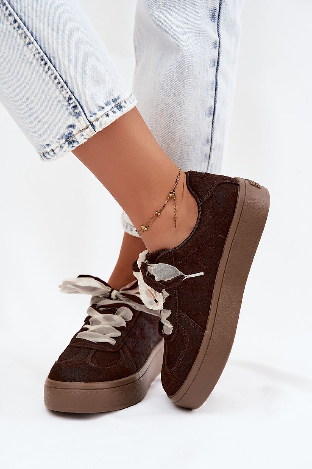  Sportovní boty na platformě model 228743 Step in style 