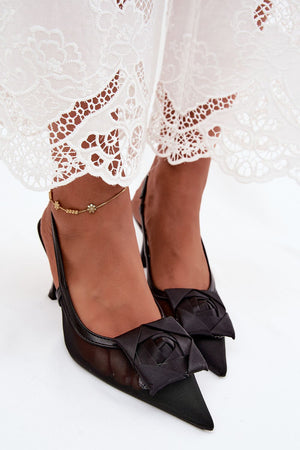  Sandály na podpatku  model 228779 Step in style 