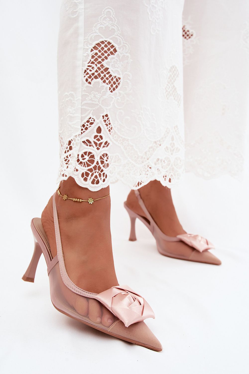 Sandály na podpatku  model 228780 Step in style 