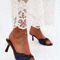  Klapky na podpatku model 228796 Step in style 