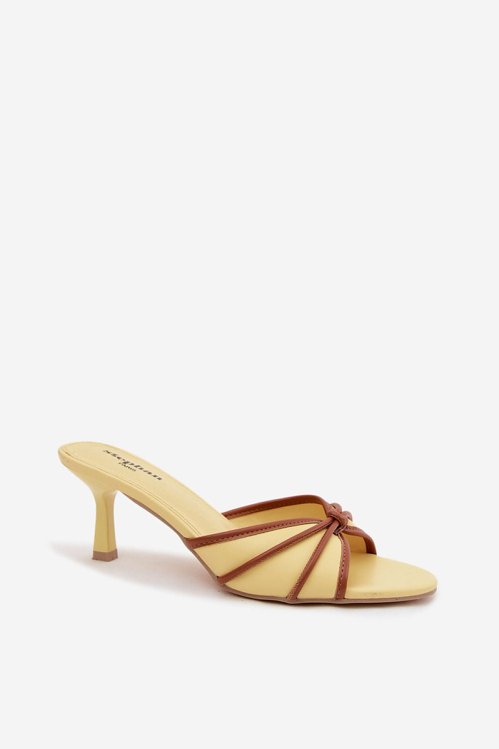  Klapky na podpatku model 228797 Step in style 