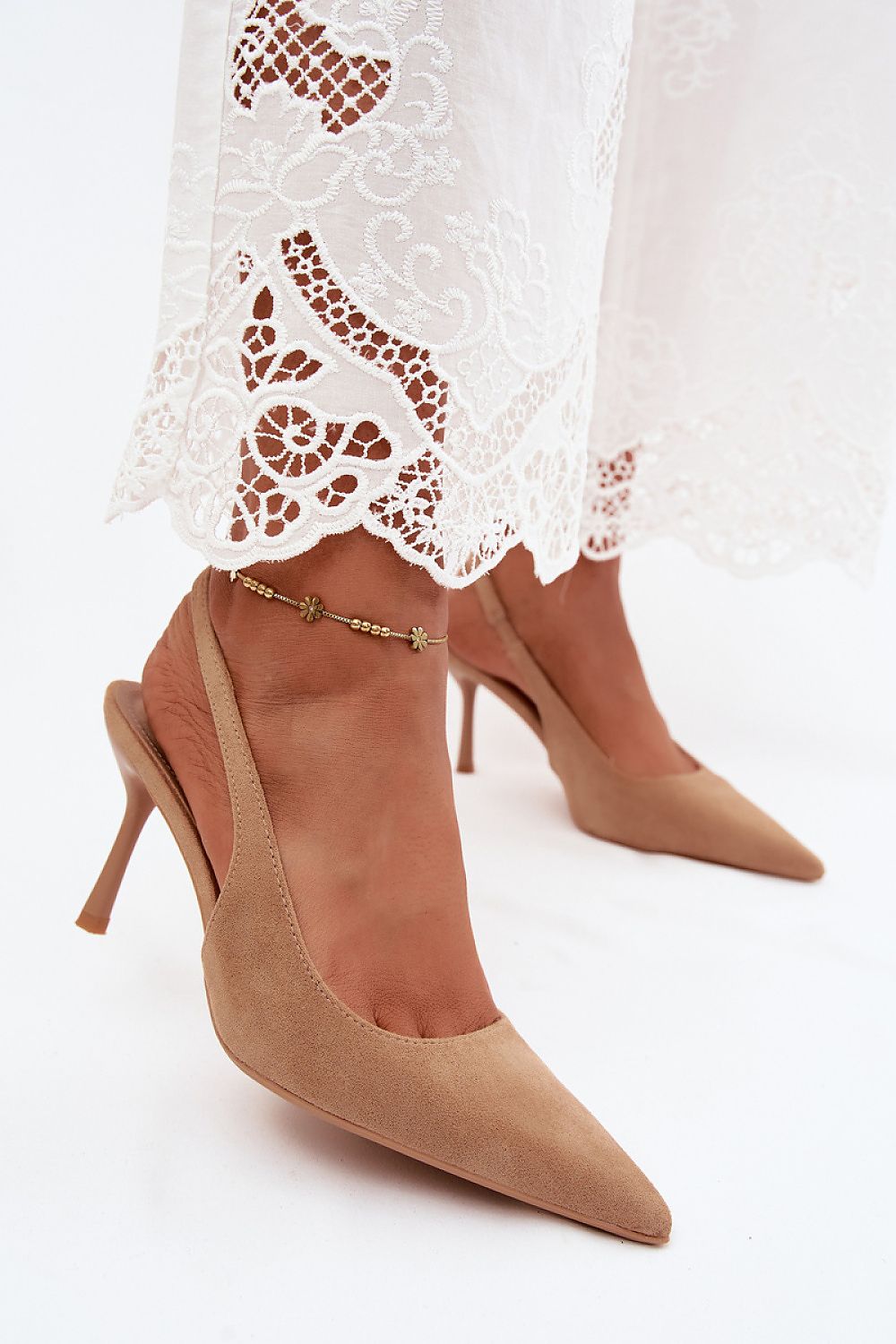  Sandály na podpatku  model 228953 Step in style 